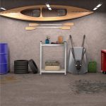 Raft industrial cu 5 rafturi, placi MDF, cadru otel, 180 x 70 x 30 cm - imagine 5