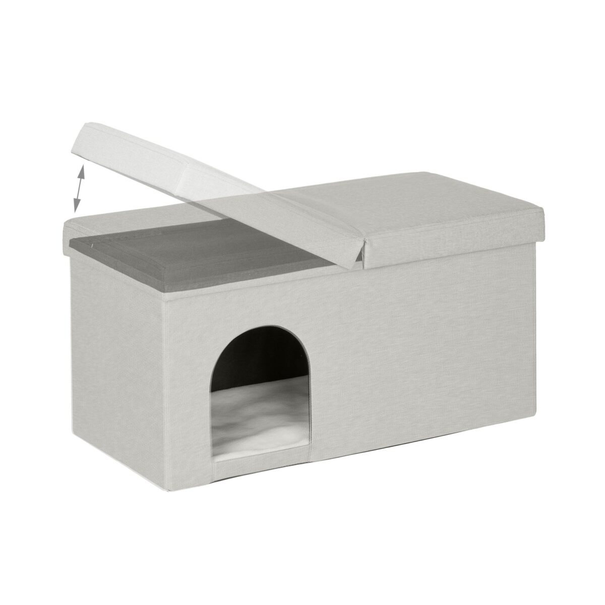 Taburet culcus pentru animale de companie, pliabil, 38,5 x 74,5 x 37 cm - imagine 7