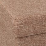 Taburet culcus pentru animale de companie, pliabil, maro, 38,5 x 74,5 x 37 cm - imagine 9