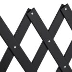 Gard protectie, blocare acces pentru animale de companie, negru, inaltime 87 - 97 cm, latime 34 - 140 cm - imagine 7