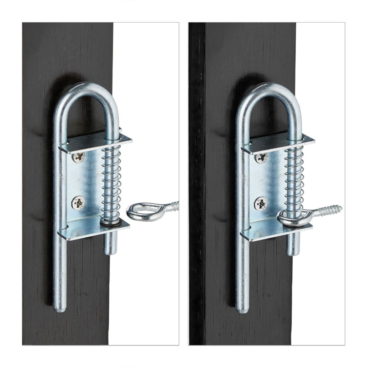Gard protectie, blocare acces pentru animale de companie, negru, inaltime 87 - 97 cm, latime 34 - 140 cm - imagine 8