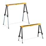 Set 2 staliere, pliabile, reglabile pe inaltime, capacitate 100kg pe stalier, 64 x 106 x 37 cm