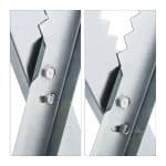 Suport pentru taierea lemnelor, dinti de fixare, sustine 160 kg, 80 x 80 x 85 cm - imagine 7