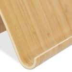 Suport tableta/telefon, carte, din bambus, 17 x 26 x 15,5 cm - imagine 6