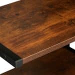Organizator de birou, 2 rafturi, din MDF, structura metal, 28 x 44 x 28 cm - imagine 7