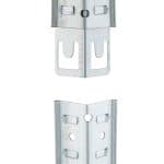 Raft din otel galvanizat pentru depozitare, 4 polite, sustine 200 kg, gri, 138 x 60 x 30 cm - imagine 8