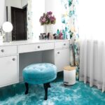 Cos de gunoi pentru baie, 3 L, capac din bambus, cu pedala, alb - imagine 2