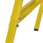 Set 2 staliere, pliabile, capacitate 100kg pe stalier, galben, 74 x 78 x 40 cm - imagine 9