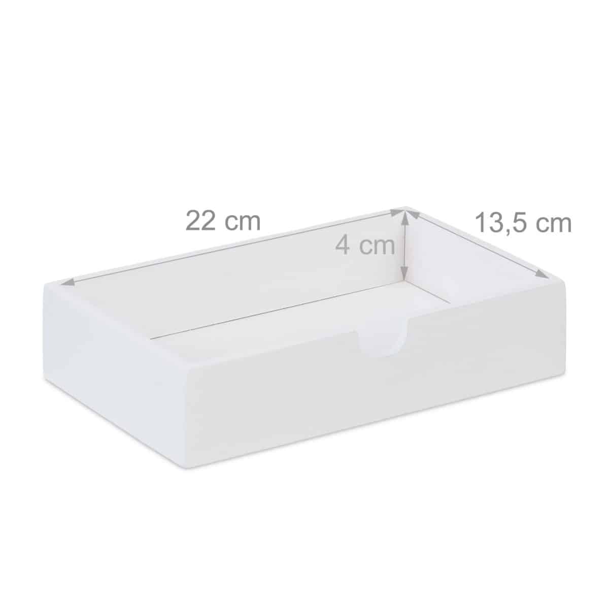 Organizator de birou, compartimentat si cu sertare, din bambus, 15,5 x 33 x 20,5 cm - imagine 5