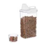 Recipient mancare, transparent, cupa de masurare, 2,3 litri