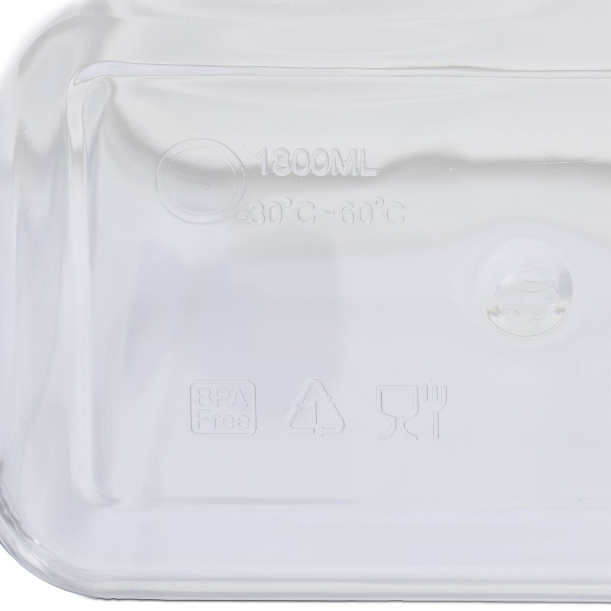 Recipient mancare, transparent, cupa de masurare, 1,8 litri - imagine 8