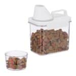 Recipient mancare, transparent, cupa de masurare, 1,1 litri