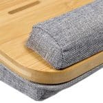 Suport laptopuri de pana la 17 inchi, bambus, 10 x 55,5 x 36 cm - imagine 8