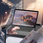 Masa laptop, reglabila, cu roti, bambus, 61 x 40 cm, inaltime 65-85 cm - imagine 3