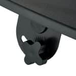 Masa laptop, reglabila, cu roti, bambus, 61 x 40 cm, inaltime 65-85 cm - imagine 7