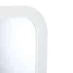 Oglinda alba de baie cu raft, MDF, 54 x 38 x 8,5 cm - imagine 3
