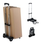 Carucior marfa, manerului telescopic, capacitate de incarcare 25 kg, Relaxdays