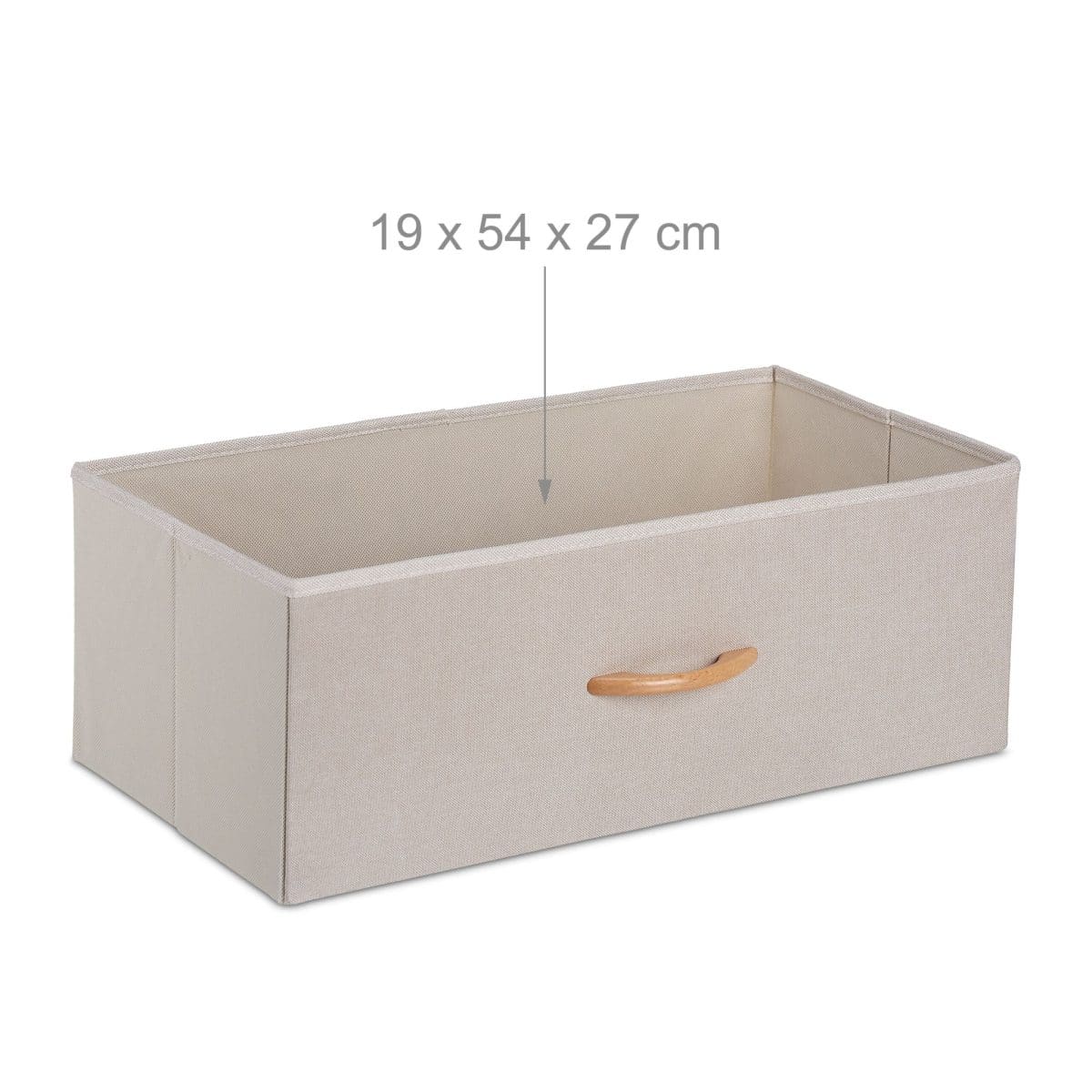 Comoda cu 4 sertare textile, bambus, 94 x 58 x 32,5 cm - imagine 5