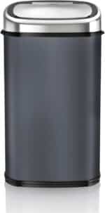 Cos de gunoi cu senzor, 58 L, Kraftpunkt®, otel inoxidabil, gri/argintiu - imagine 8