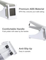 Feliator pentru cartofi/legume, lama din inox, taiere 10 mm, Kraftpunkt® - imagine 3