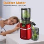 Storcator lent de fructe si legume, cu presare la rece, 1.8 L, 250 W, silentios - imagine 2