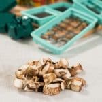 Tocator de legume manual, 16 piese, lame inox, caserola, verde, plastic, Kraftpunkt® - imagine 2