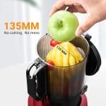 Storcator lent de fructe si legume, cu presare la rece, 1.8 L, 250 W, silentios - imagine 3