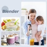 Blender 4 in 1, 1000 W, 12 viteze si functie turbo, multifunctional, negru/argintiu - imagine 7