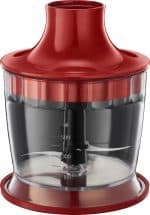 Blender 3 in 1, cu putere 500W, 2 trepte de viteza, rosu - imagine 5
