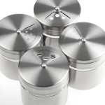 Set 12 recipiente pentru condimente, inox, 4.9 x 5.5 cm, Kraftpunkt® - imagine 5