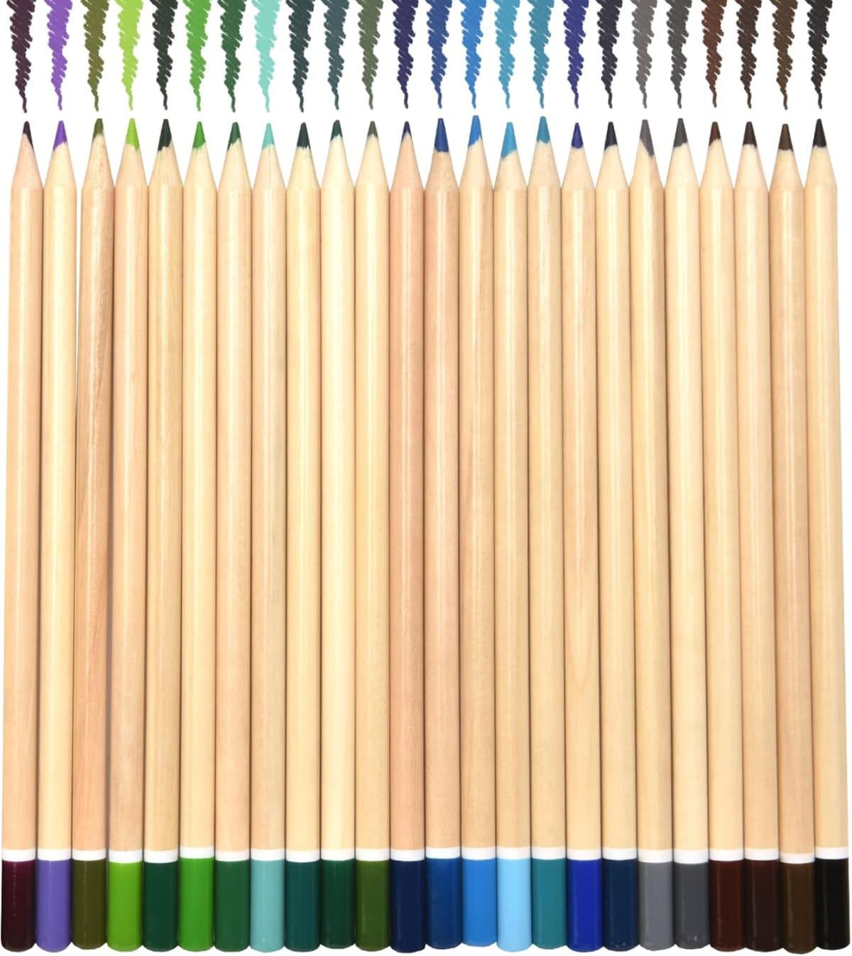 Set creioane colorate pentru desen si schite, 48 piese - imagine 3