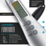 Cantar bucatarie digital, 2 capete, tip lingura, display LCD, 1-300 g, gri - imagine 5