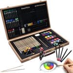 Set pictura si desen profesional, 89 piese, Kraftpunkt®