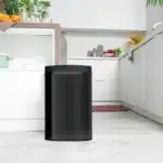 Cos de gunoi cu senzor automat, 50L, deschidere/inchidere silentioasa, otel, negru - imagine 8
