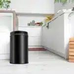 Cos de gunoi cu senzor automat, 30L, deschidere/inchidere silentioasa, otel, negru - imagine 11