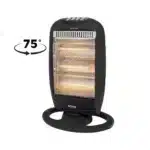 Incalzitor electric cu halogen, 3 trepte de putere 400/800/1200 W, suprafata de incalzire 20-25 m²