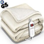 Patura Electrica Plus,Sinnlein, 180×130 cm, 9 trepte de temperatura, crem
