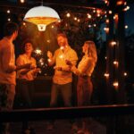 Incalzitor Infrarosu de Tavan 1500W cu Telecomanda si LED, IP34, Instant-Heat, interior/exterior, Alb - imagine 3