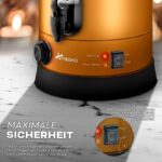 Fierbator TRESKO® pentru vin fiert, ceai, apa, 10L, 1500W, cupru - imagine 5