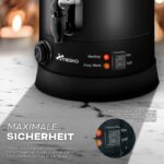 Fierbator TRESKO® pentru vin fiert, ceai, apa, 2500W, negru - imagine 4