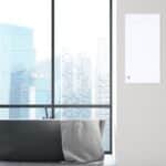 Dulap suspendat baie, 3 etajere, MDF, alb, 60 x 30 x 20,5 cm - imagine 4