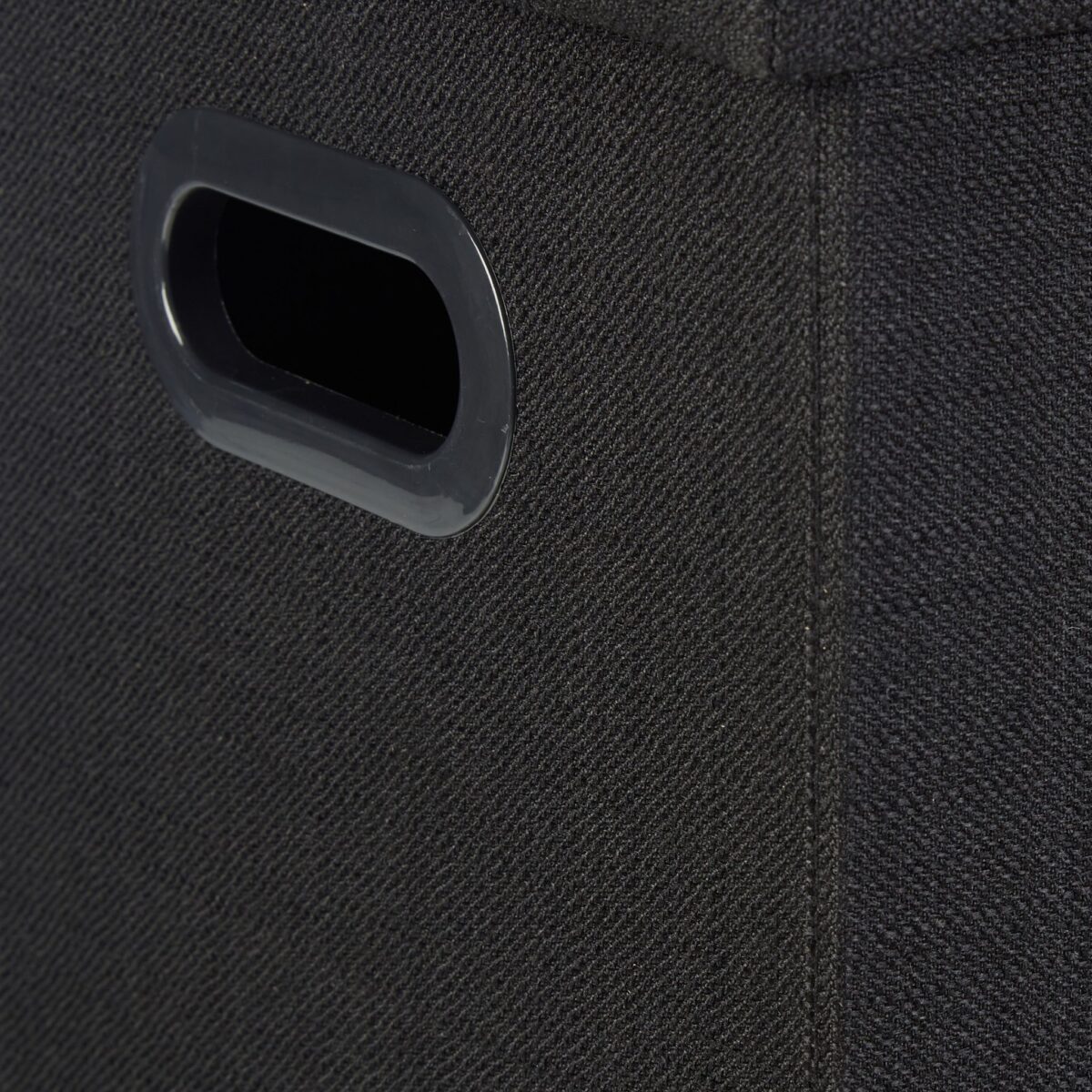 Taburet multifunctional, cu spatiu de depozitare, capacitate 300 kg, pliabil, negru, 49,5 x 46 x 25,5 cm - imagine 6