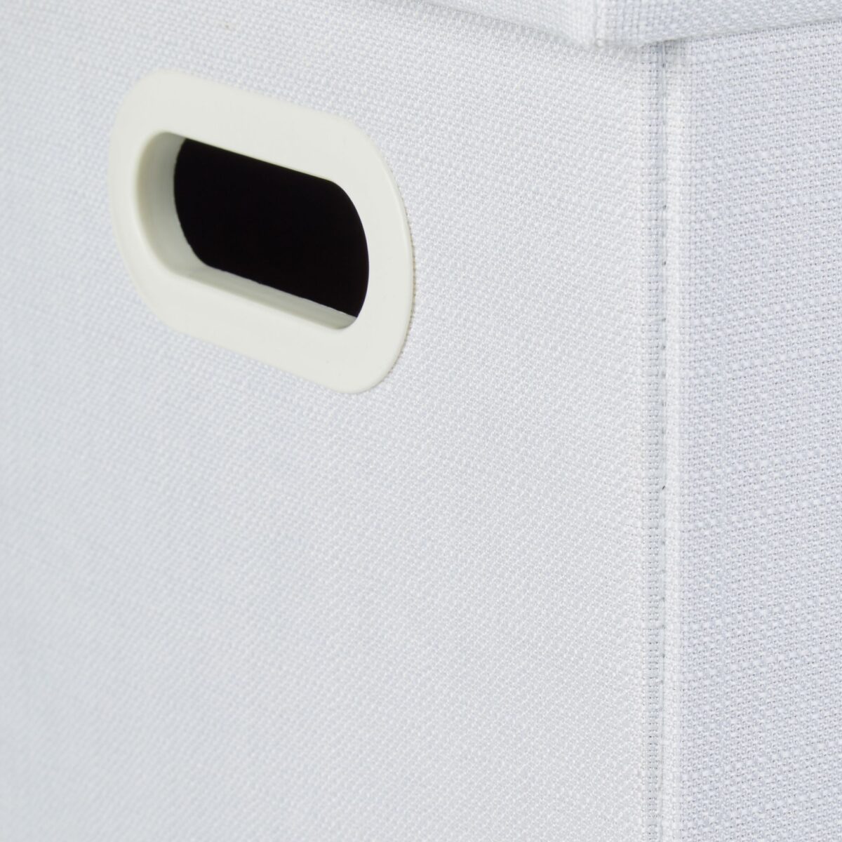 Taburet multifunctional, cu spatiu de depozitare, capacitate 300 kg, pliabil, alb, 49,5 x 46 x 25,5 cm - imagine 7