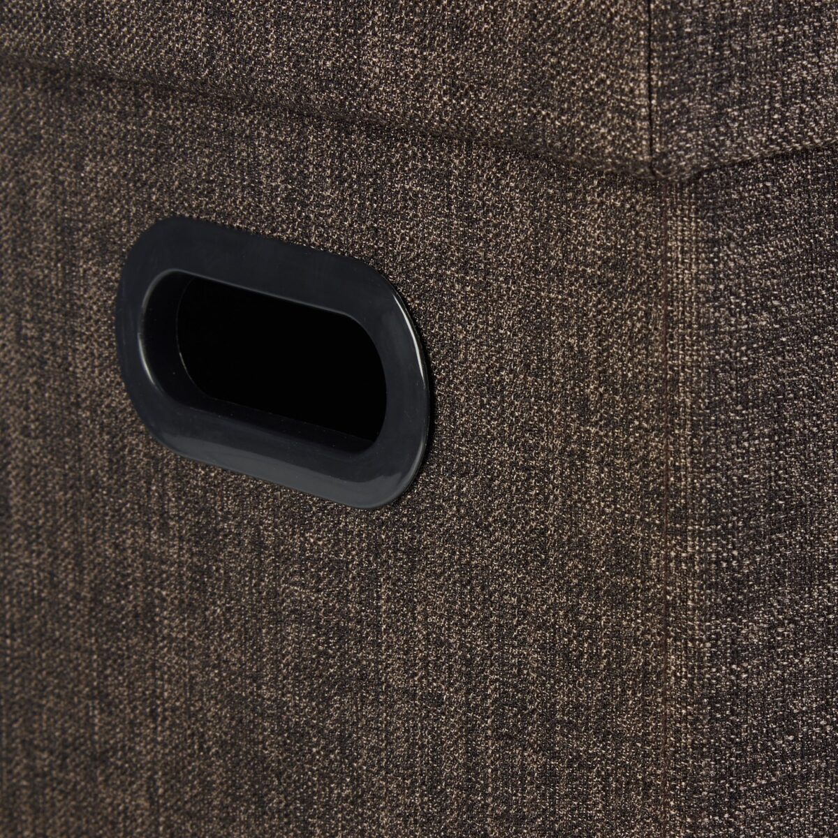Taburet multifunctional, cu spatiu de depozitare, capacitate 300 kg, pliabil, maro, 49,5 x 46 x 25,5 cm - imagine 5