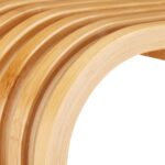 Scaun multifunctional, cu spatiu de depozitare, bambus, 45 x 41 x 19,5 cm - imagine 7