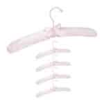 Set 5 umerase captusite, carlig rotativ 360°, roz, 14 x 38 x 3 cm