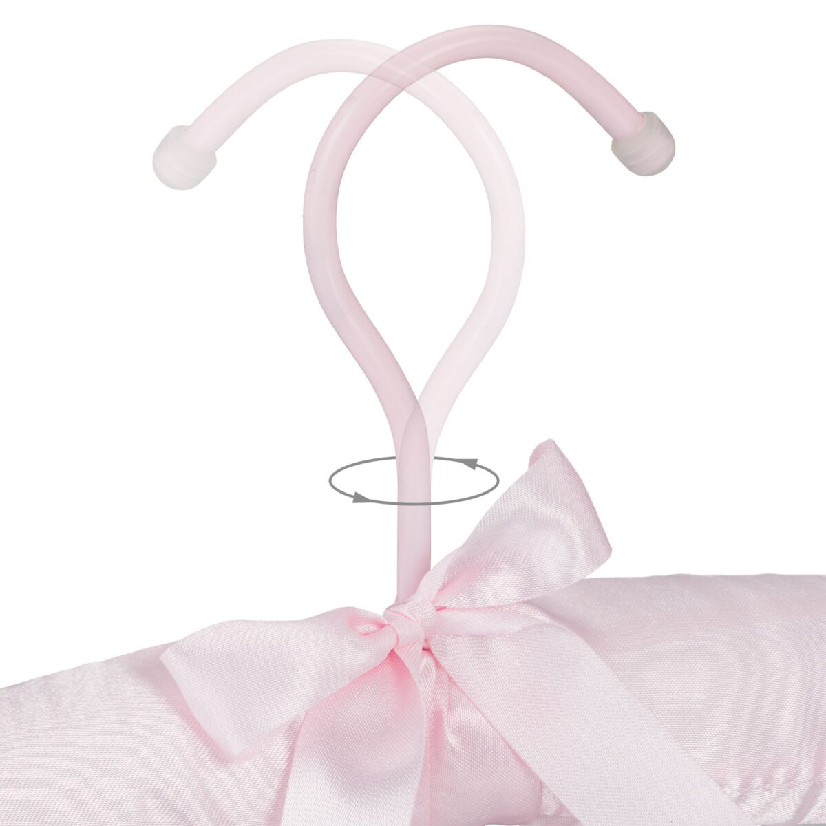 Set 10 umerase captusite, carlig rotativ 360°, roz, 14 x 38 x 3 cm - imagine 6
