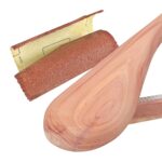 Set 5 umerase pentru haine, multifunctionale, lemn cu aspect natural, 19,5 x 44 x 3 cm - imagine 7
