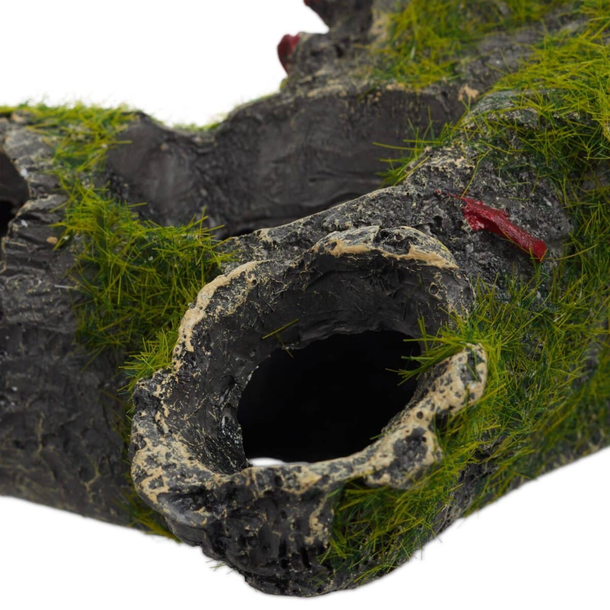 Decoratiune pentru acvariu de pesti, 3D, trunchi de copac, aspect de piatra, 7 x 15 x 8,5 cm - imagine 7