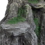 Ornament pentru acvariu de pesti, aspect de piatra, 21 x 24 x 14 cm - imagine 8